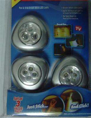 Pack of 3 Detachable LED Down-lights, Great Kitchen top units to shed light on your counter