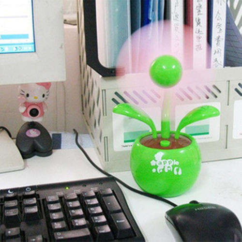 Desktop Flower USB Light and FAN, great gift