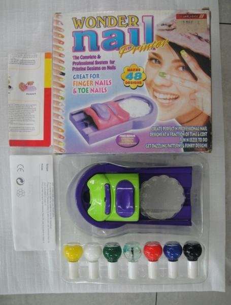 Print a Nail Decoration set- A nail designer with 48 features