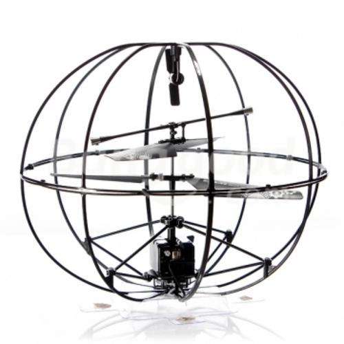 The R/C Flying Ball - This 3 dimensional helicopter is great for in doors with its bright LED light