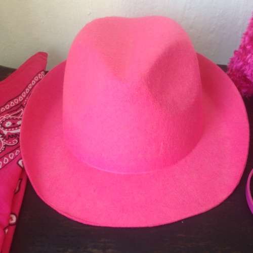 Pink Cowboy Hat and other Pink Acessories