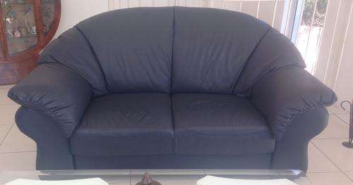 Grafton Everest Leather Couch and Armchair Set