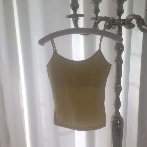 Pale Yellow Cotton Top Medium