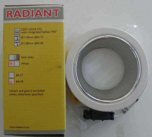 Surface Mount Downlighters White X 7
