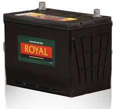 65Ah 12V NS70 Royal battery.