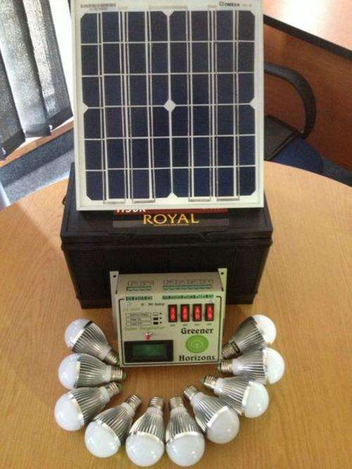 TEN LIGHT SOLAR SYSTEM