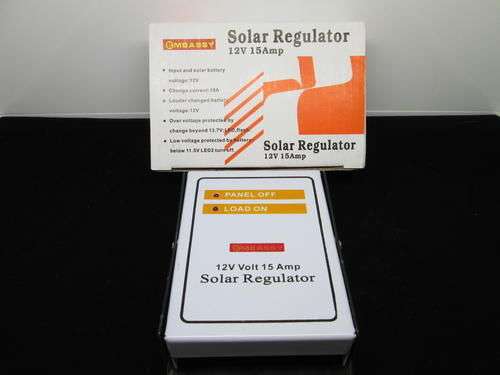 12V 15 AMP SOLAR REGULATOR