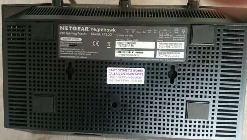 Netgear nighthawk pro gamming router