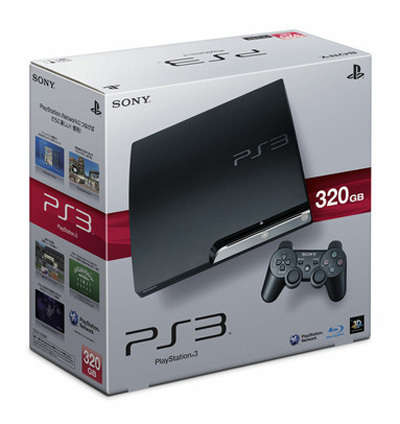 PlayStation 3 320GB PS3 with 3 games