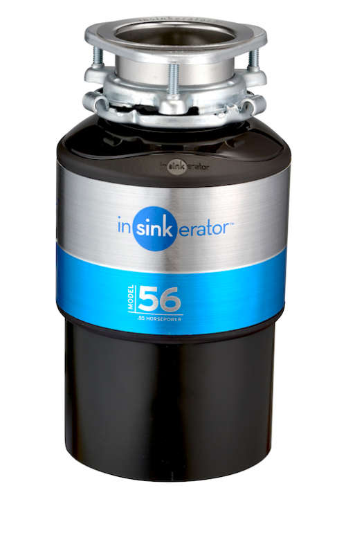Insinkerator 56 - .55HP food waste disposer with air switch.
