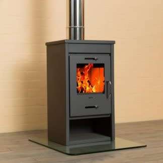 Hydrofire Deluxe LG, closed Combustion Fireplace