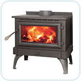 Blaze Cottage Closed combustion, wood burning fireplace