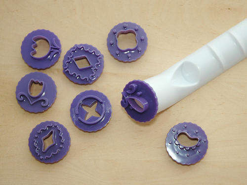 Fondant decorative punch set