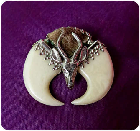 Vintage Springbuck brooch / Badge 1960's