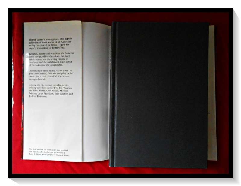 Australian Horror Stories Selected by Bill Wannan - Curry O`Neil Ross :Ltd 1983 Large Hardcover VG+