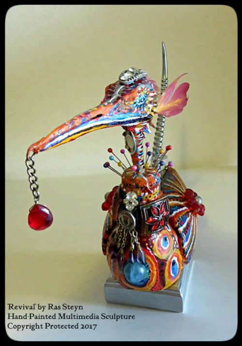DEADLY DECORUM presents: The Queerest Bird by Ras Steyn [MFA] - Odd Objects for Display Units