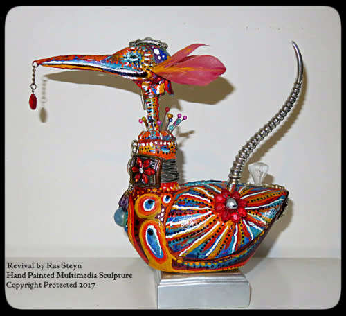 DEADLY DECORUM presents: The Queerest Bird by Ras Steyn [MFA] - Odd Objects for Display Units