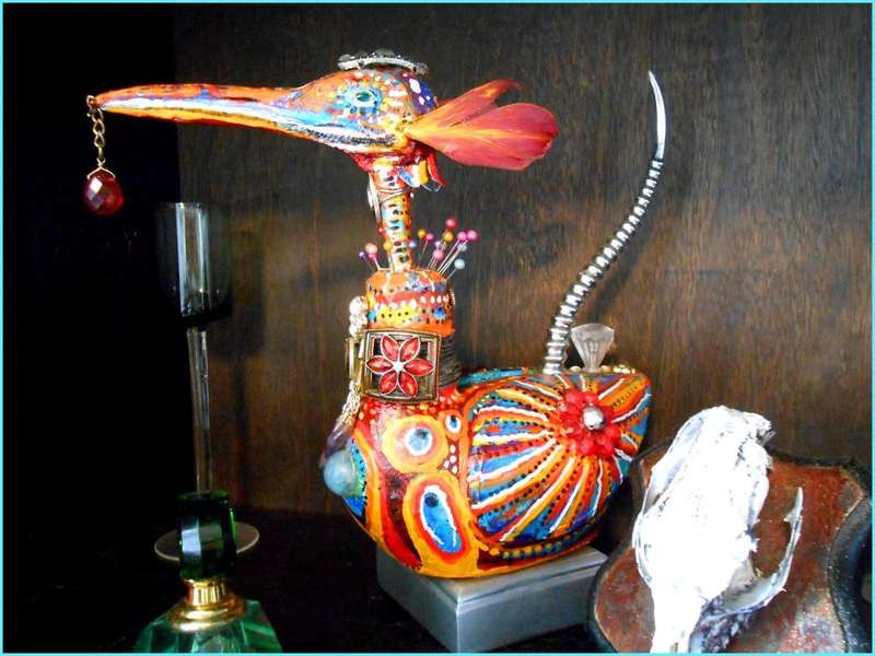 DEADLY DECORUM presents: The Queerest Bird by Ras Steyn [MFA] - Odd Objects for Display Units