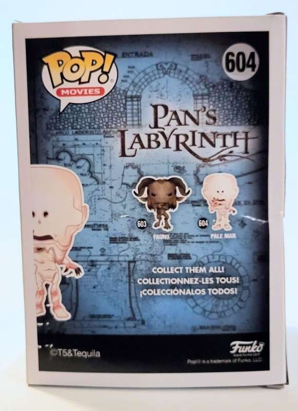 Pan`s Labyrinth: The Pale Man - FUNKO POP MOVIES - No.604 - Condition: Unopened & Like New