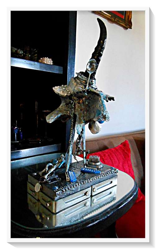 DEADLY DECORUM: Grimaster Figure(s): The 9th Wave Conductor - Original Sculpture (For Display Unit)