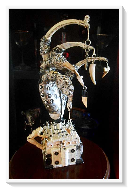 DEADLY DECORUM : Puppet Master (Cretoy) by Surrealist Pioneer Ras Steyn [MFA]
