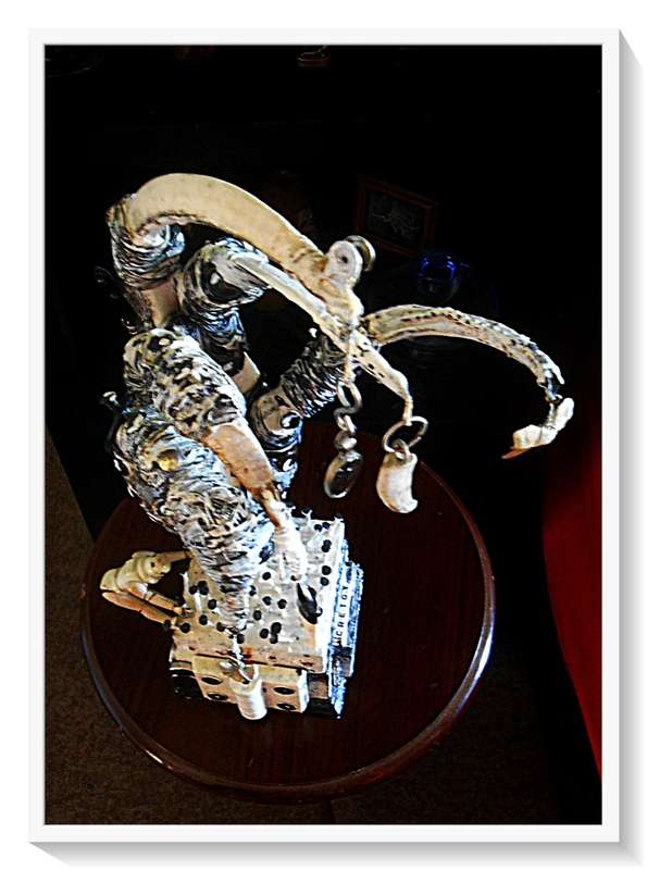 DEADLY DECORUM : Puppet Master (Cretoy) by Surrealist Pioneer Ras Steyn [MFA]