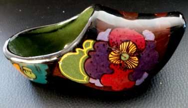 A Hand-Painted Gouda Shoe (Typically from Holland) - In Excellent Condition***