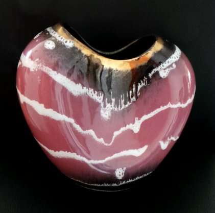 ART DECO German Vase -- 170mm X 170mm RARE  - Strange shape