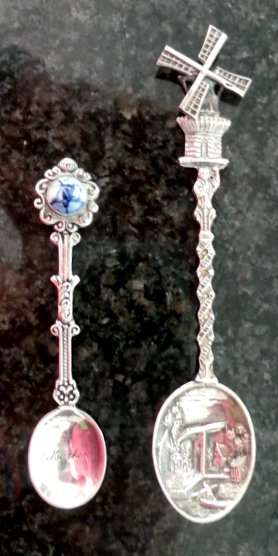 2 X Very Unique and Quite Different Collectable Spoons both from Holland***