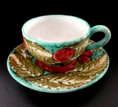 PRICED TO GO Beautiful Italian Tea Cup - Great Blend of Colours [BALBOA]
