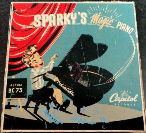 GIVE AWAY SPARKY"S MAGIC PIANO - Album BC73 - Capital Records - 3 X Gramophone Records