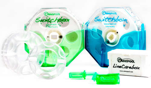 Arbor Spacers by Omnispool - fishing fly line travel storage protection spool for use w rod and reel
