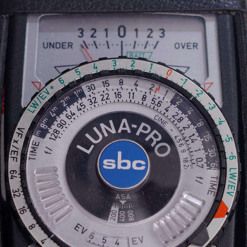 Gossen Luna-Pro SBC with Spotmeter  and Lab Attachments