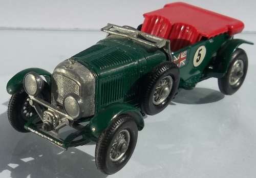 1964 MATCHBOX Lesney Models Of Yesteryear Y-5 1929 4.5 Litre "Blower" Bentley MADE IN ENGLAND