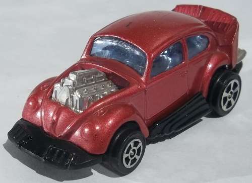 Corgi Whizzwheels  Volkswagen Beetle Hot Rod VW Model Vintage Made in England 1970's