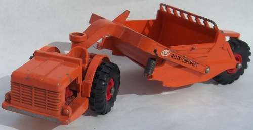 MATCHBOX Lesney 1-75 Series Regular Wheels  KING SIZE #6 Earth Scraper Allis Chalmers 1961 ENGLAND