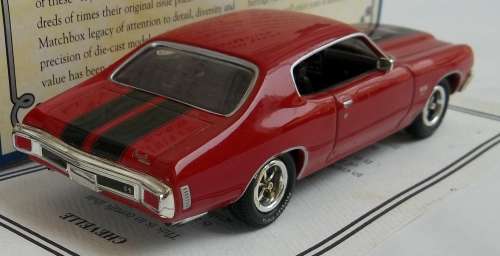 Matchbox Collectibles 1970 Chevrolet SS Chevelle Boxed 1:43 Scale Model Dinky Scale