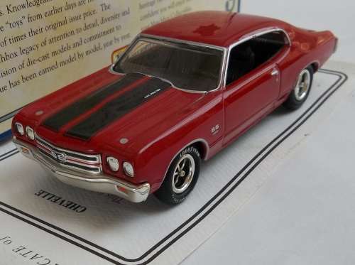 Matchbox Collectibles 1970 Chevrolet SS Chevelle Boxed 1:43 Scale Model Dinky Scale