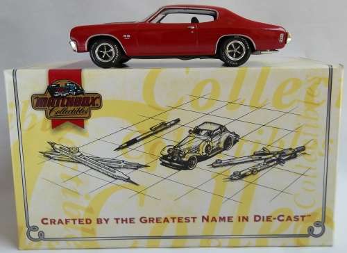 Matchbox Collectibles 1970 Chevrolet SS Chevelle Boxed 1:43 Scale Model Dinky Scale