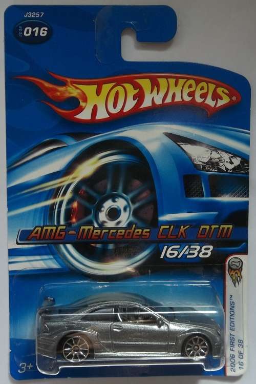 Hot Wheels AMG Mercedes CLK DTM HOTWHEELS Similar to Matchbox Scale Model Car