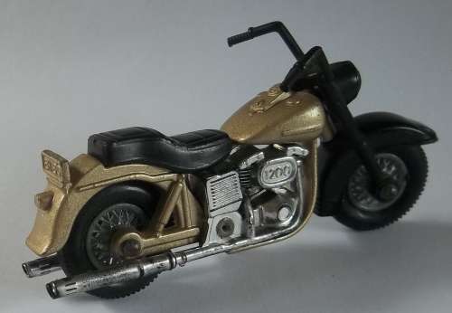 MATCHBOX Lesney Superfast #50 Harley Davidson Made in England 1980 VINTAGE MODEL BIKE