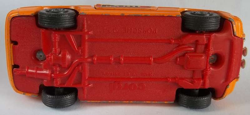 Corgi Toys Porsche 924 Larger Scale Vintage Model 1970's