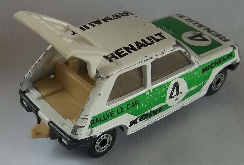 MATCHBOX Lesney Superfast #21 Renault 5TL 1978 Made in England Vintage MODEL RARE RALLY VERSION