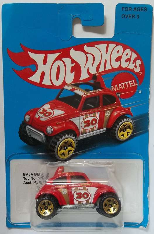 Hot Wheels VW Baja Beetle Volkswagen HOTWHEELS 2015 Model matchbox Scale Boxed Model