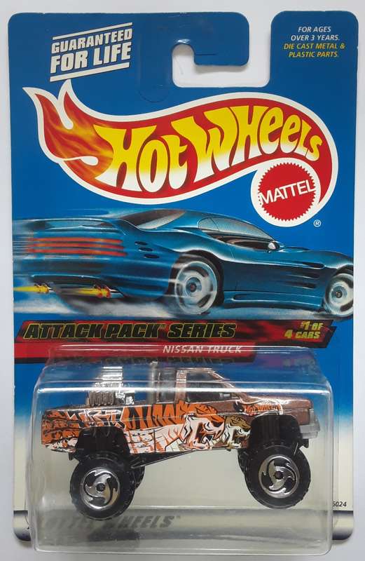 Hot Wheels NISSAN Truck Bakkie Made in 1999 HOTWHEELS Matchbox scale model Vintage
