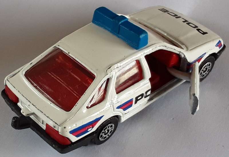 Corgi Ford Sierra Police Car Made in England 1980s VINTAGE Model Car
