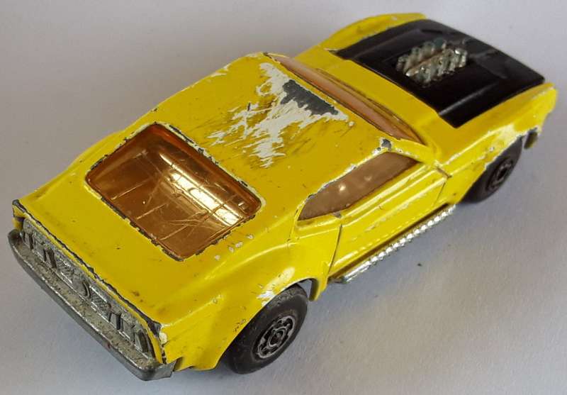 MATCHBOX Lesney Superfast #44 Ford Mustang BOSS Made in England 1972 Vintage Model