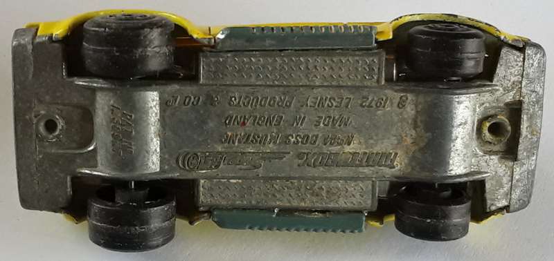 MATCHBOX Lesney Superfast #44 Ford Mustang BOSS Made in England 1972 Vintage Model