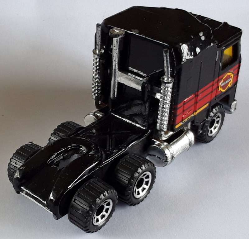 Matchbox Kenworth Truck Horse Harley Davidson1981 Made in Thailand