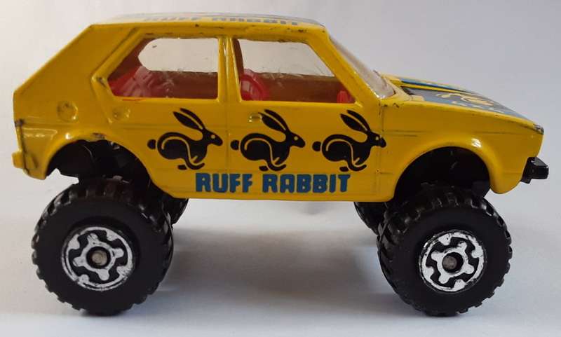 Matchbox Lesney Volkswagen Golf 4X4 Rabbit Made in 1982 Vintage Die Cast Model
